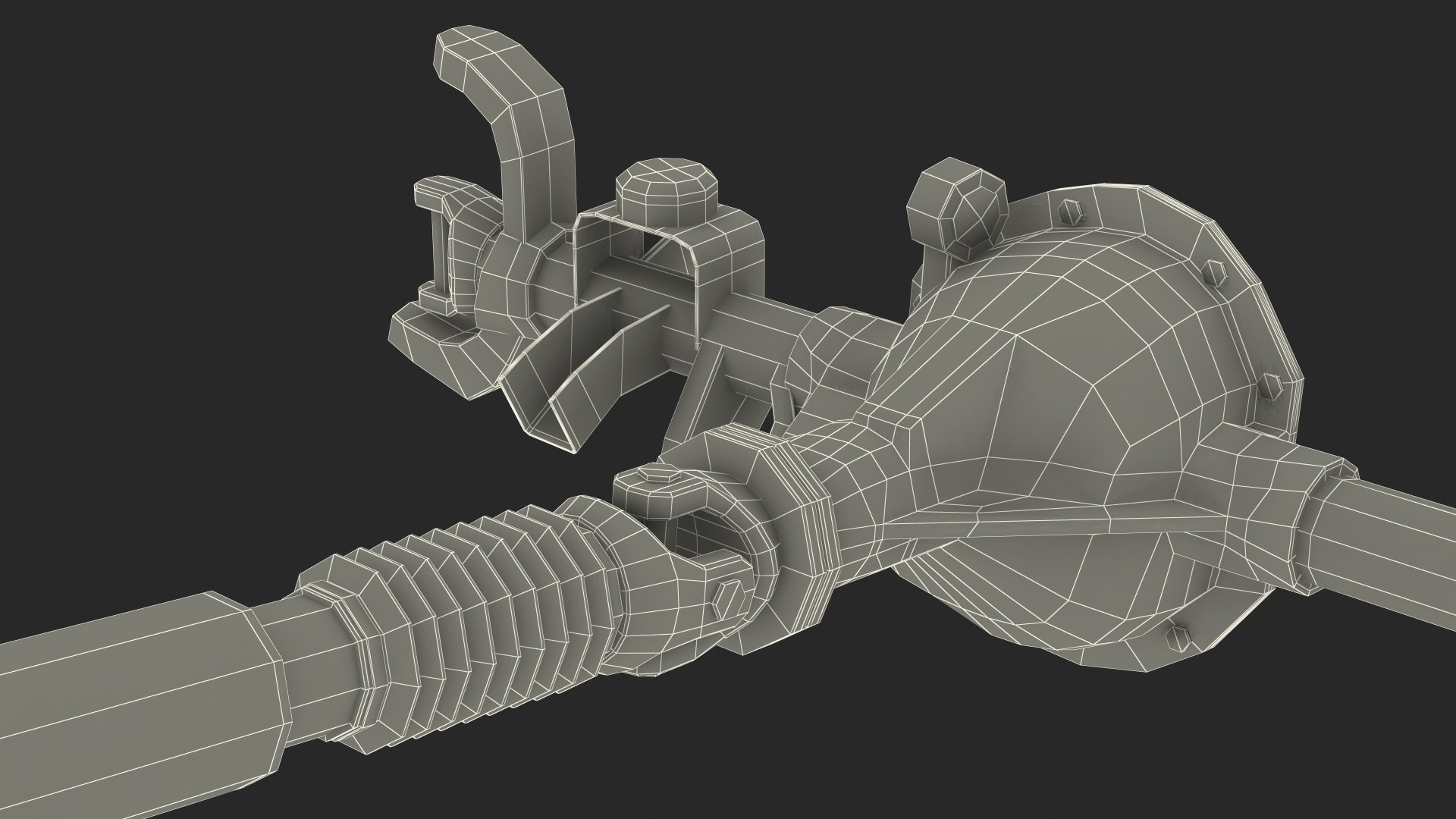 3D 4wd chassis model - TurboSquid 1464064