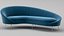 Ico Parisi Style Modern Curved Sofa 01  With Pro Studio Render Scene