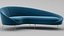 Ico Parisi Style Modern Curved Sofa 01  With Pro Studio Render Scene