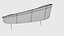 Ico Parisi Style Modern Curved Sofa 01  With Pro Studio Render Scene