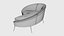 Ico Parisi Style Modern Curved Sofa 01  With Pro Studio Render Scene