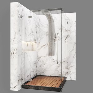 3D shower cabin 02