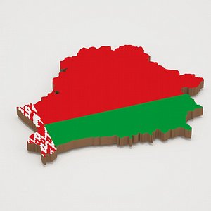 Belarus 3D Map