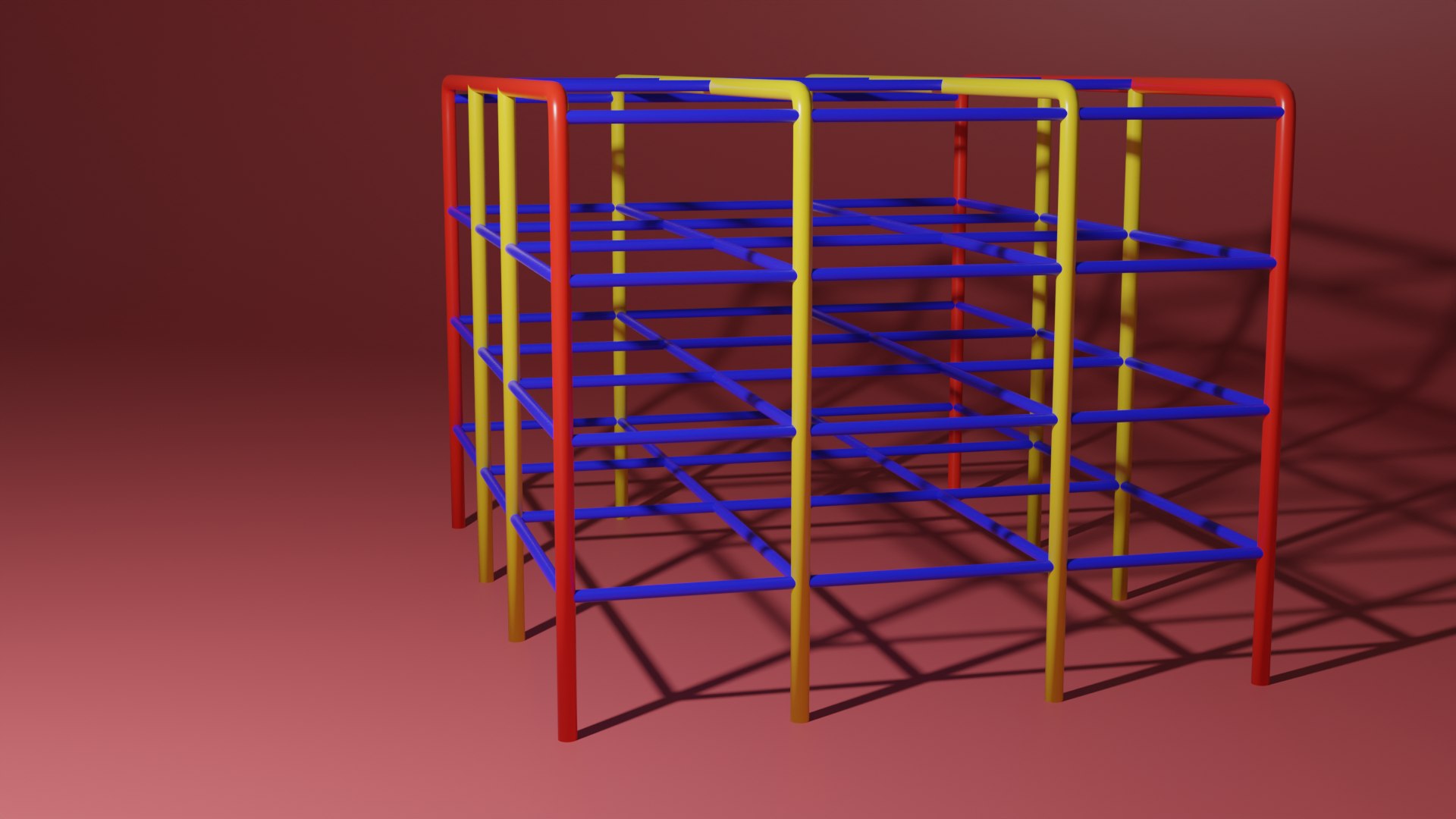 Monkey Bars 3D https://p.turbosquid.com/ts-thumb/fV/Rk71Pj/RT/0017/png/1652904922/1920x1080/fit_q87/86f79e20dd3f5a633d7f9366fcd62d2b5e85b17c/0017.jpg