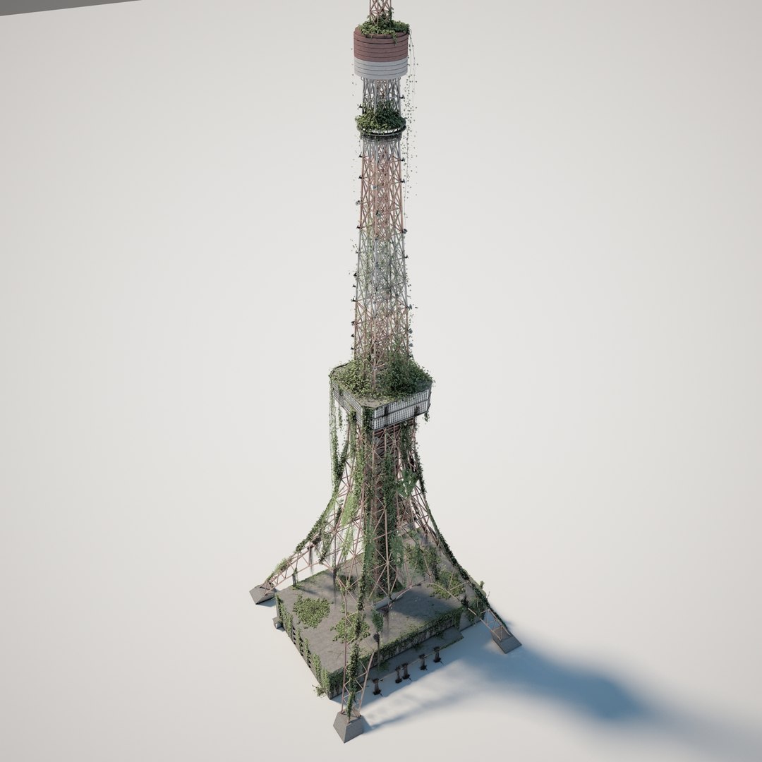 tokyo tower 3D https://p.turbosquid.com/ts-thumb/fV/UMn0ho/FcHq9aM5/tokyotowerpostapocaliptic05/jpg/1585956191/1920x1080/fit_q87/1a0c260f0745a0033136c3cd85fbc403d14bbd40/tokyotowerpostapocaliptic05.jpg