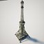 Tokyo Tower Post Apocaliptic 3d Model