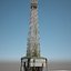 Tokyo Tower Post Apocaliptic 3d Model
