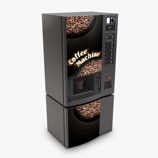 Кофейный автомат Vending Machines 3d модель