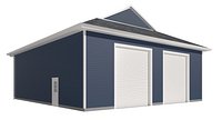 Garage-007 (Low Poly)