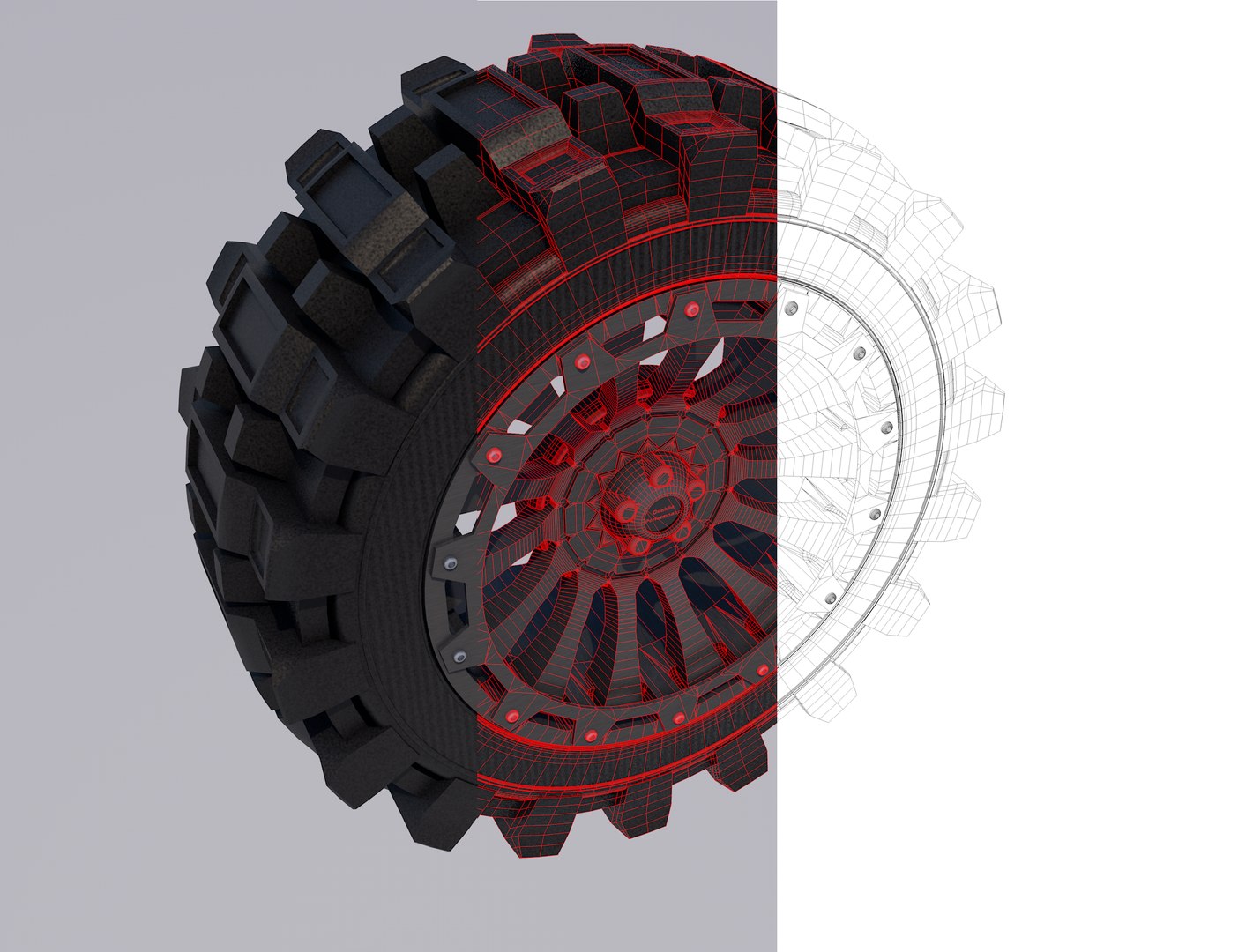 Road Wheel Rim 3D - TurboSquid 1285197