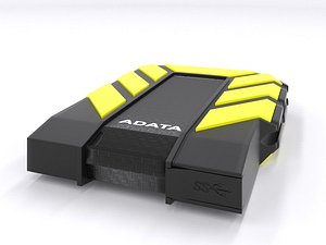 External Harddisk A Data HD710 Yellow