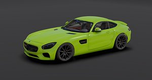 Mercedes AMG GT 3D model