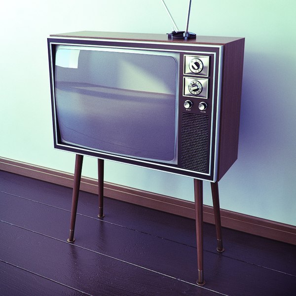 レトロテレビ3Dモデル - TurboSquid 562173