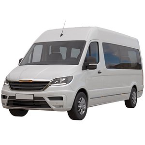Minibus Generic 3D model