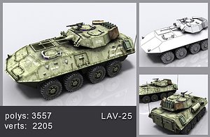3d model lav-25