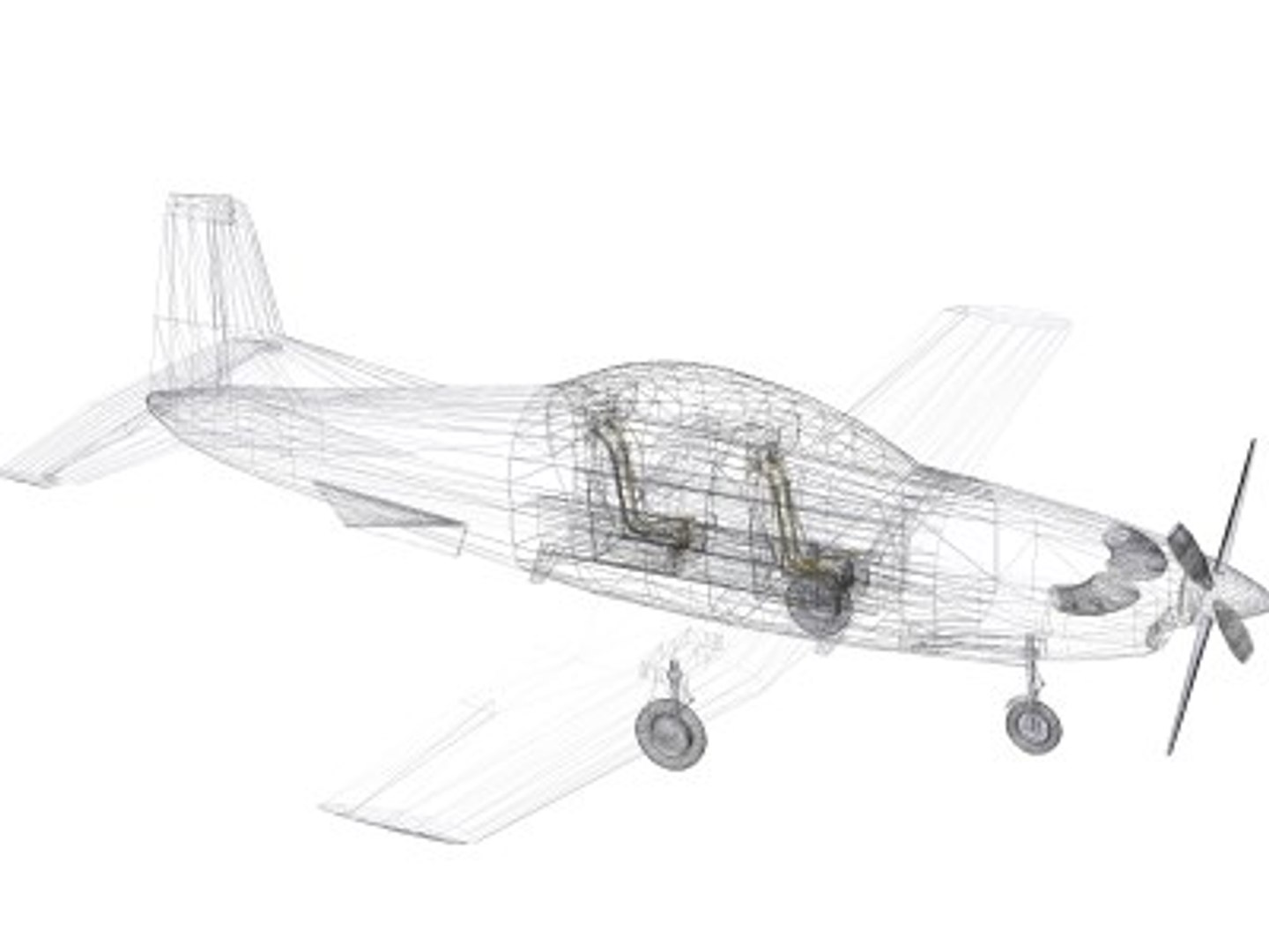 Raytheon Texan Ii 3d C4d