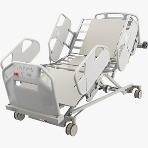 3D Hospital Bed model