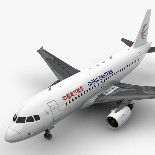 3D AirbusA319-100CHINA Eastern AirlinesL1415 model