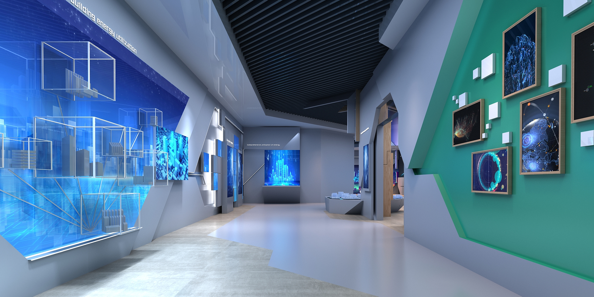 3D model Energy Exhibition Hall - TurboSquid 1741206