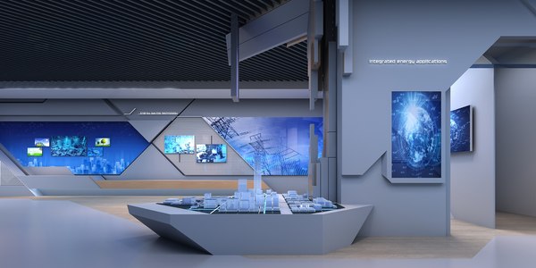 3D model Energy Exhibition Hall - TurboSquid 1741206