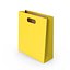 3D Yellow Containers Boxes Packages Bags Collection