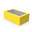 3D Yellow Containers Boxes Packages Bags Collection