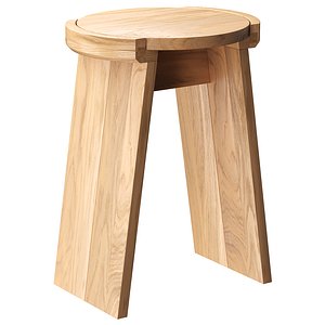 3D Side table Tibet by La Redoute model