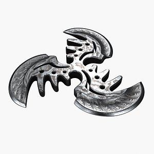 throwing star 3D model