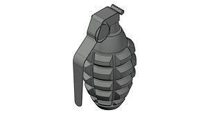 Grenade Design in AutoCAD 3D