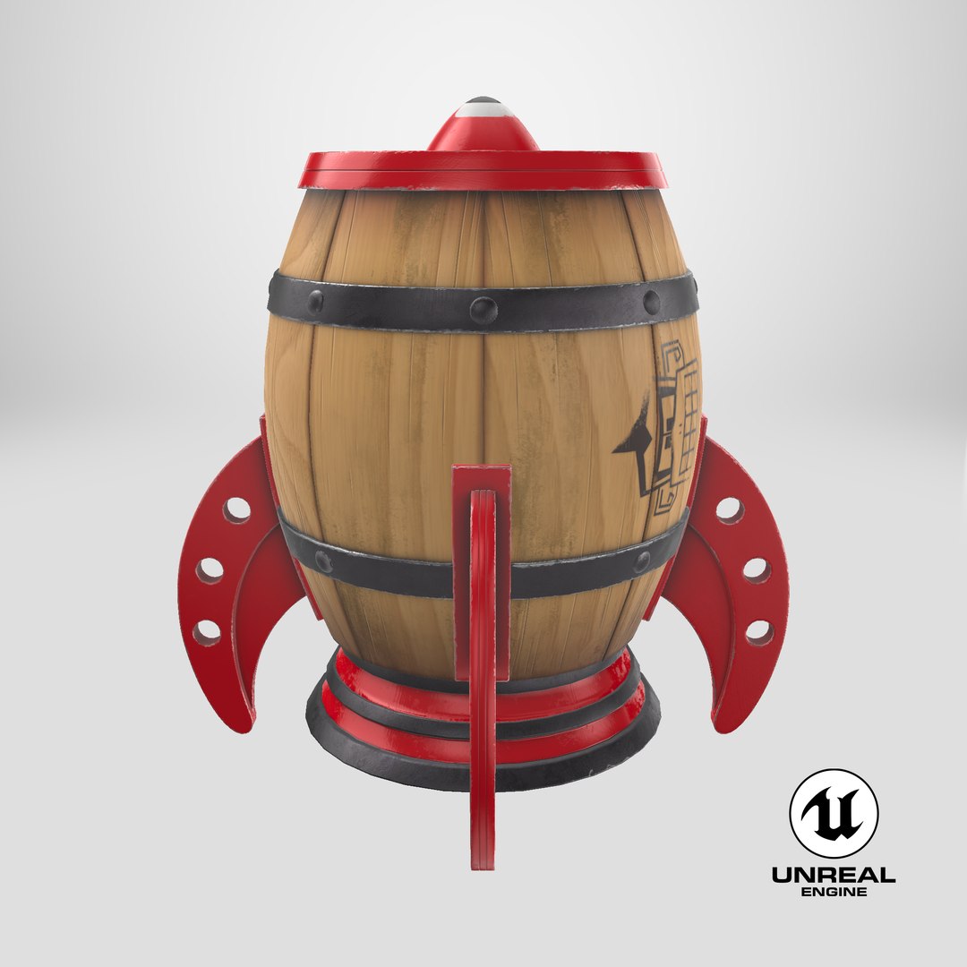 3D DK Rocket Barrel Donkey Kong Movie model https://p.turbosquid.com/ts-thumb/fW/85drmk/MO/stemcell_unreal_render/png/1739298678/1920x1080/fit_q87/897e7e474424d42668cdc0ea90a005d4e9ad7682/stemcell_unreal_render.jpg