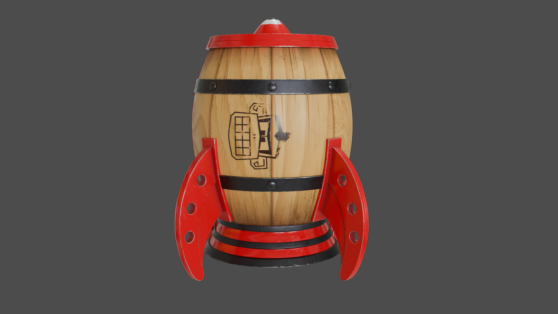 3D DK Rocket Barrel Donkey Kong Movie model https://p.turbosquid.com/ts-thumb/fW/85drmk/Ok/dkbarrel/png/1738853853/1920x1080/turn_fit_q99/57046a656d4b4a80d2d16560c6e8b79d0ac58aa2/dkbarrel-1.jpg