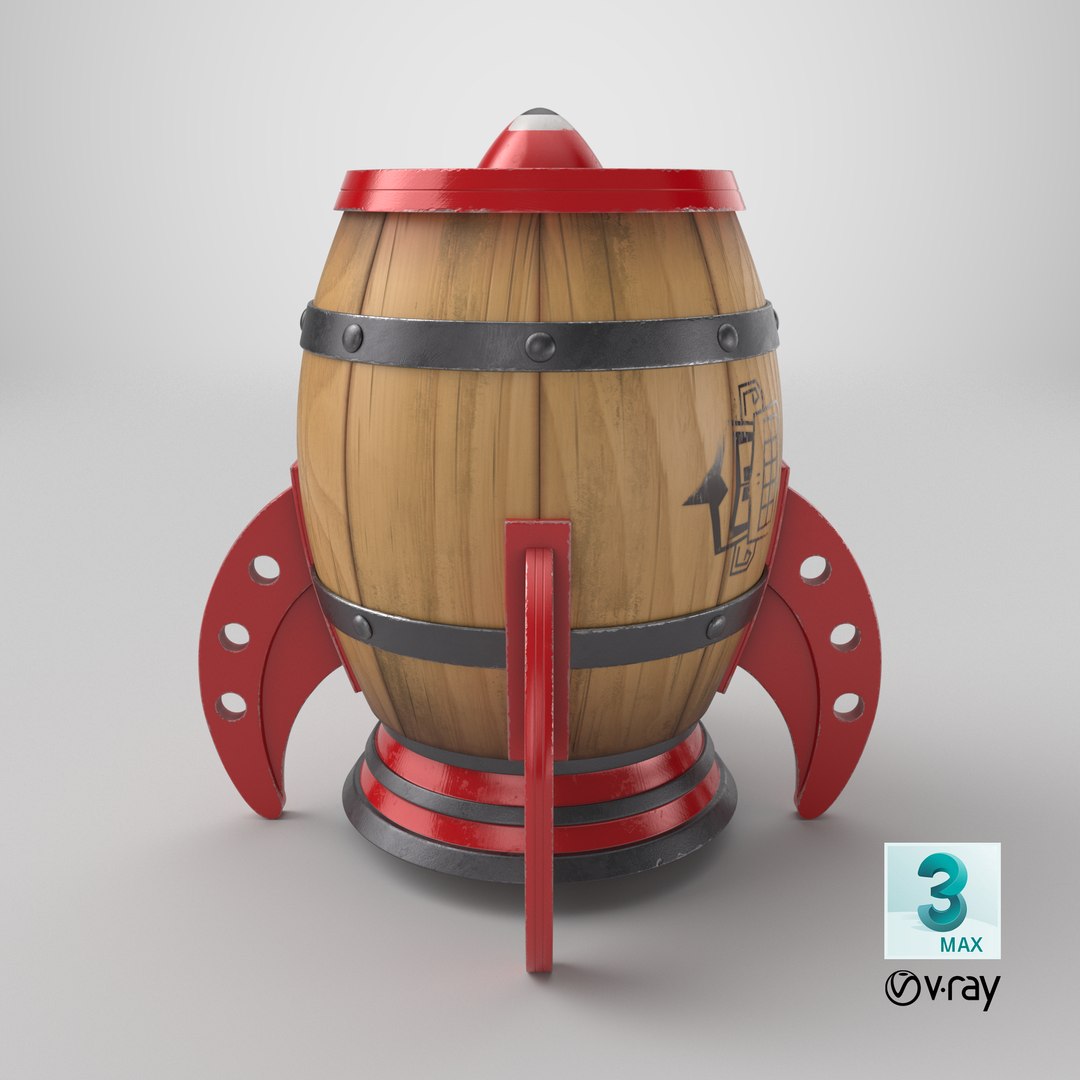 3D DK Rocket Barrel Donkey Kong Movie model https://p.turbosquid.com/ts-thumb/fW/85drmk/Om/stemcell_max_vray_render/png/1739298675/1920x1080/fit_q87/f766c3b6c891db0363f5435e96e3f159653b5355/stemcell_max_vray_render.jpg