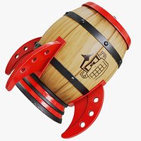 DK Rocket Barrel Donkey Kong Movie