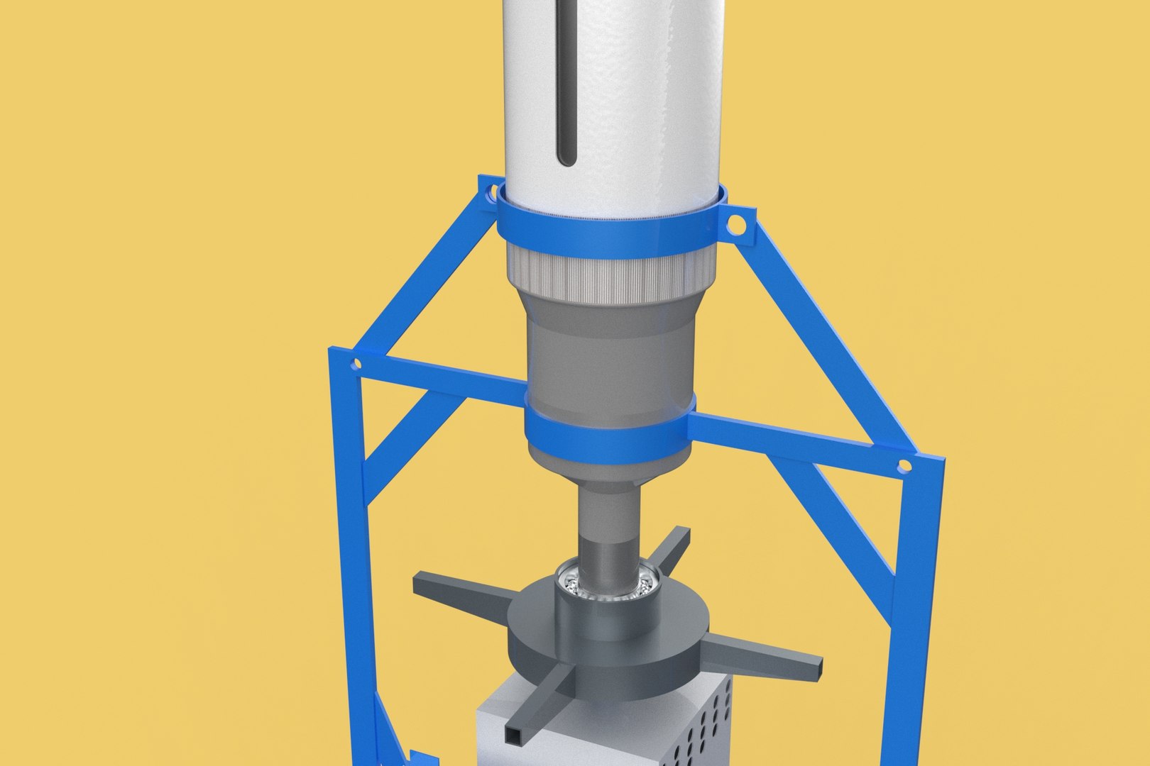AUTOMATIC FISH FEEDER SPREADER ROTARY CENTRIFUGAL 3D - TurboSquid 2223272
