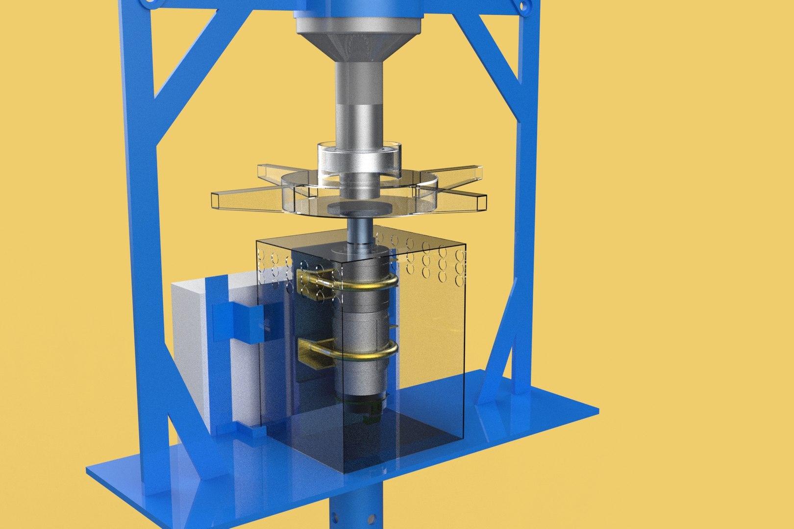 AUTOMATIC FISH FEEDER SPREADER ROTARY CENTRIFUGAL 3D - TurboSquid 2223272