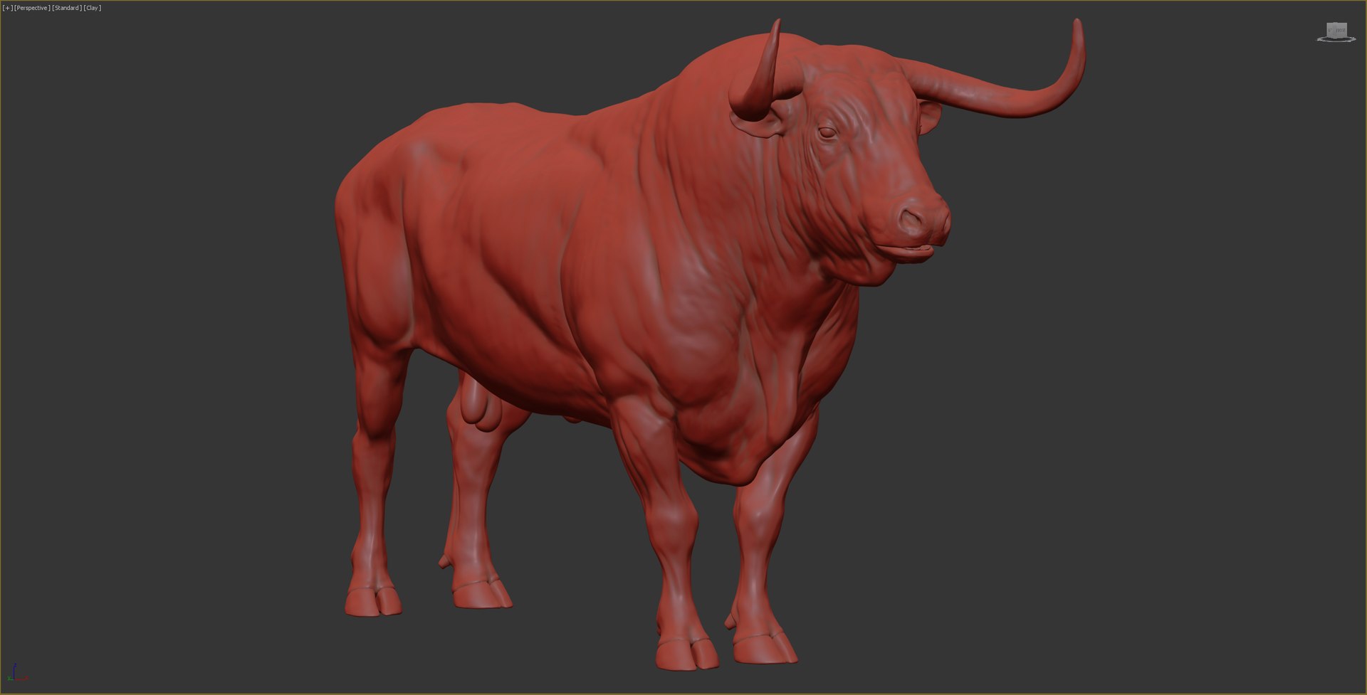 3D Model Bull - TurboSquid 2399962