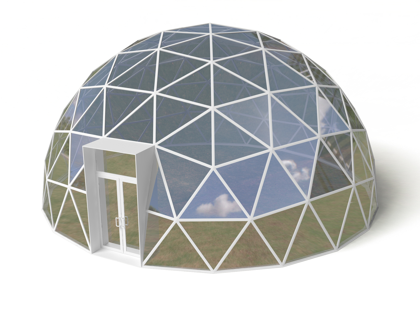 3D Model Dome Geodesic - TurboSquid 1546349