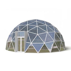 3D Geodesic Dome Small
