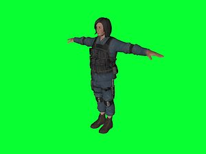 man swat 3D