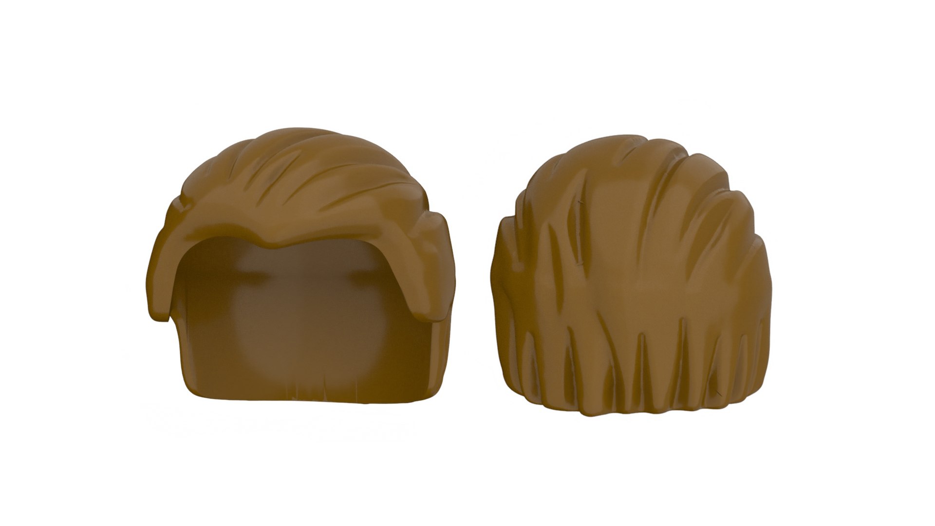 Lego male hair online pieces