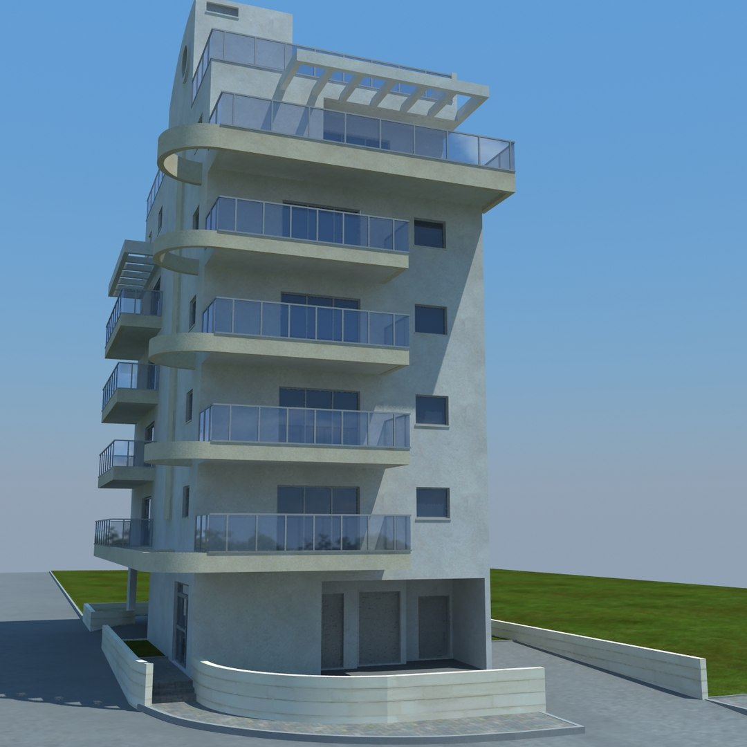 Buildings 2 1 3d Model