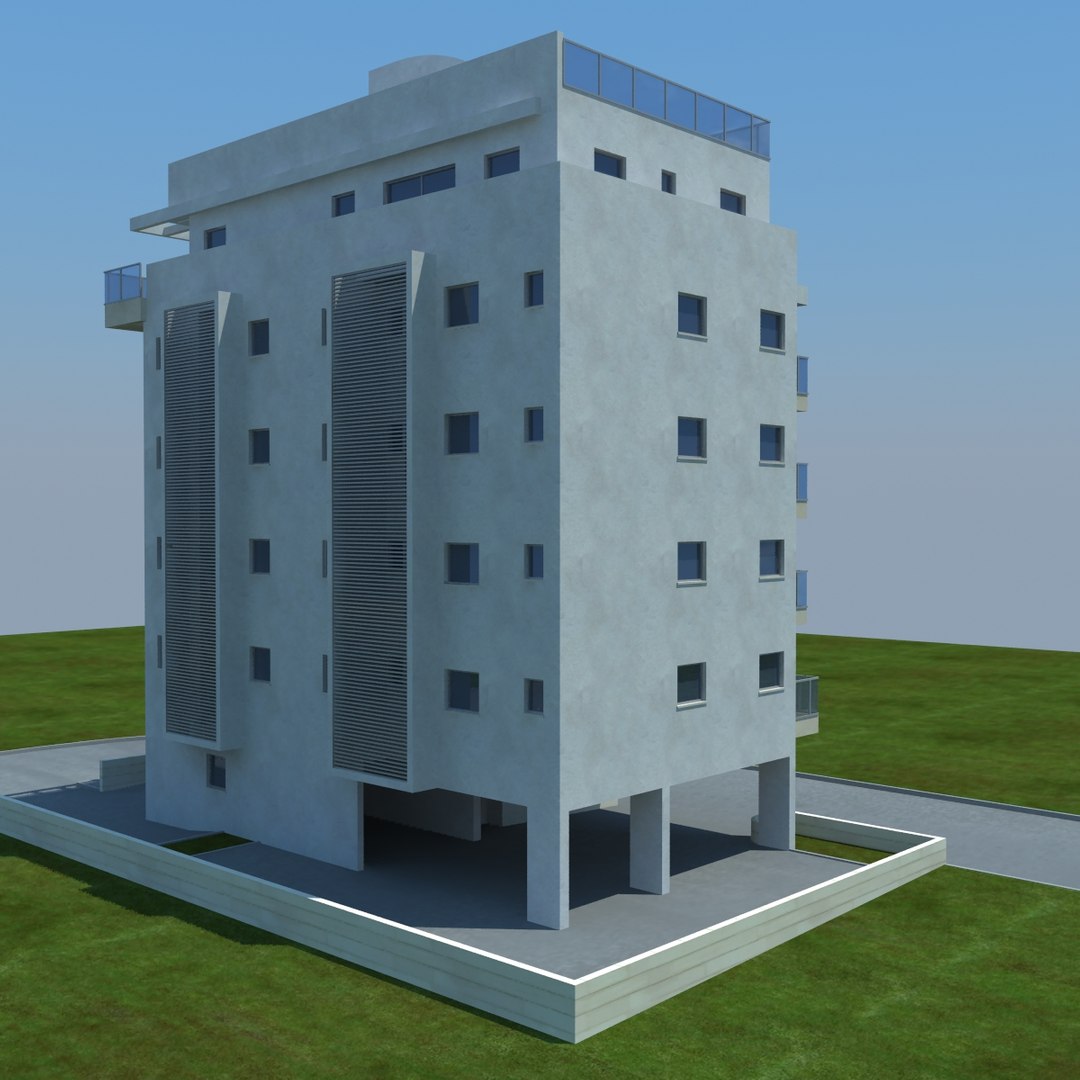 Buildings 2 1 3d Model