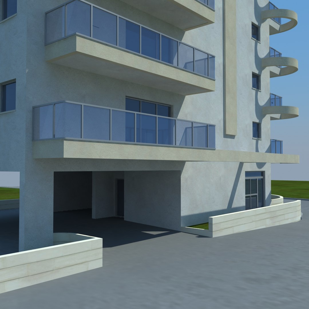 Buildings 2 1 3d Model