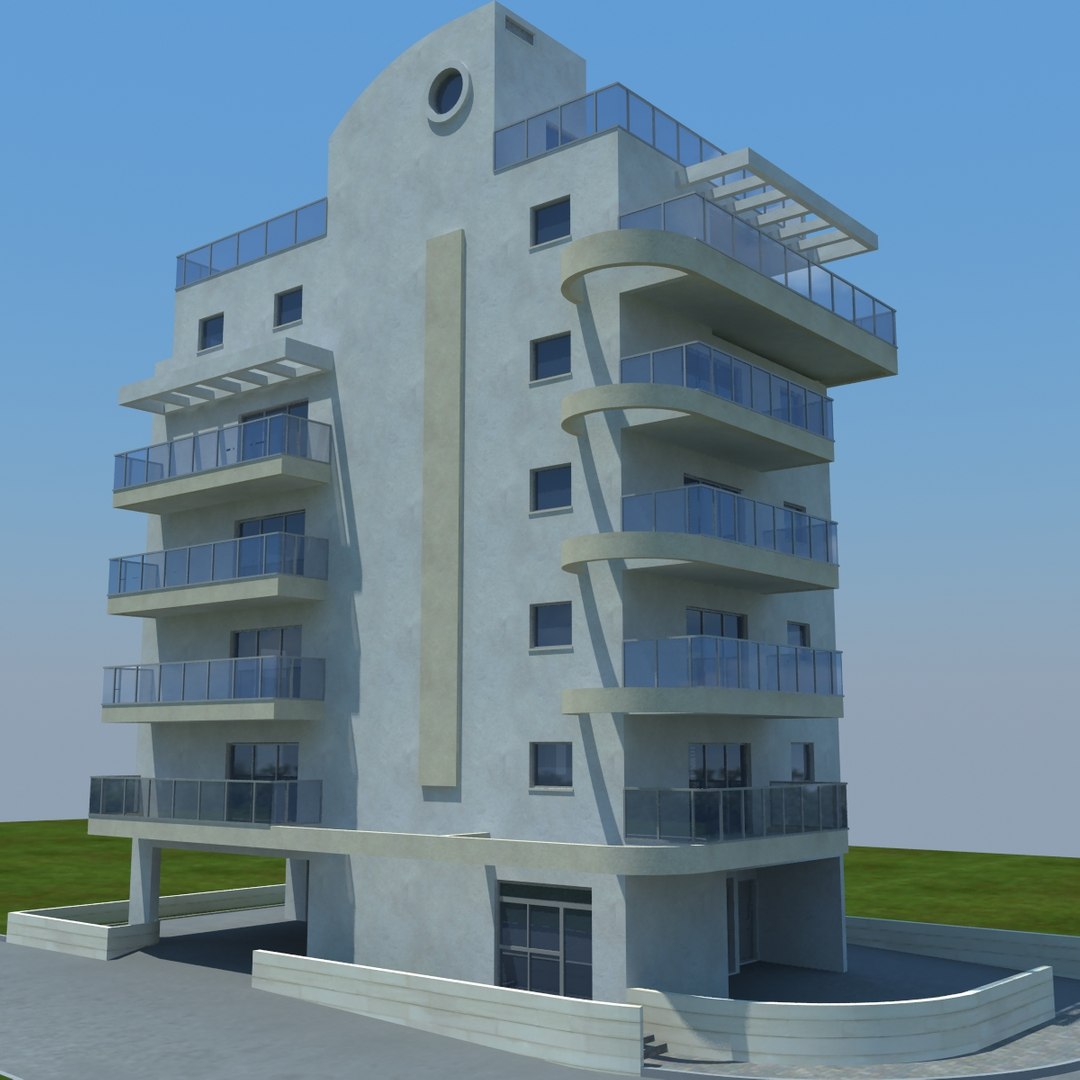 Buildings 2 1 3d Model