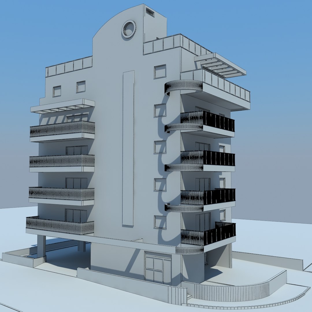 Buildings 2 1 3d Model