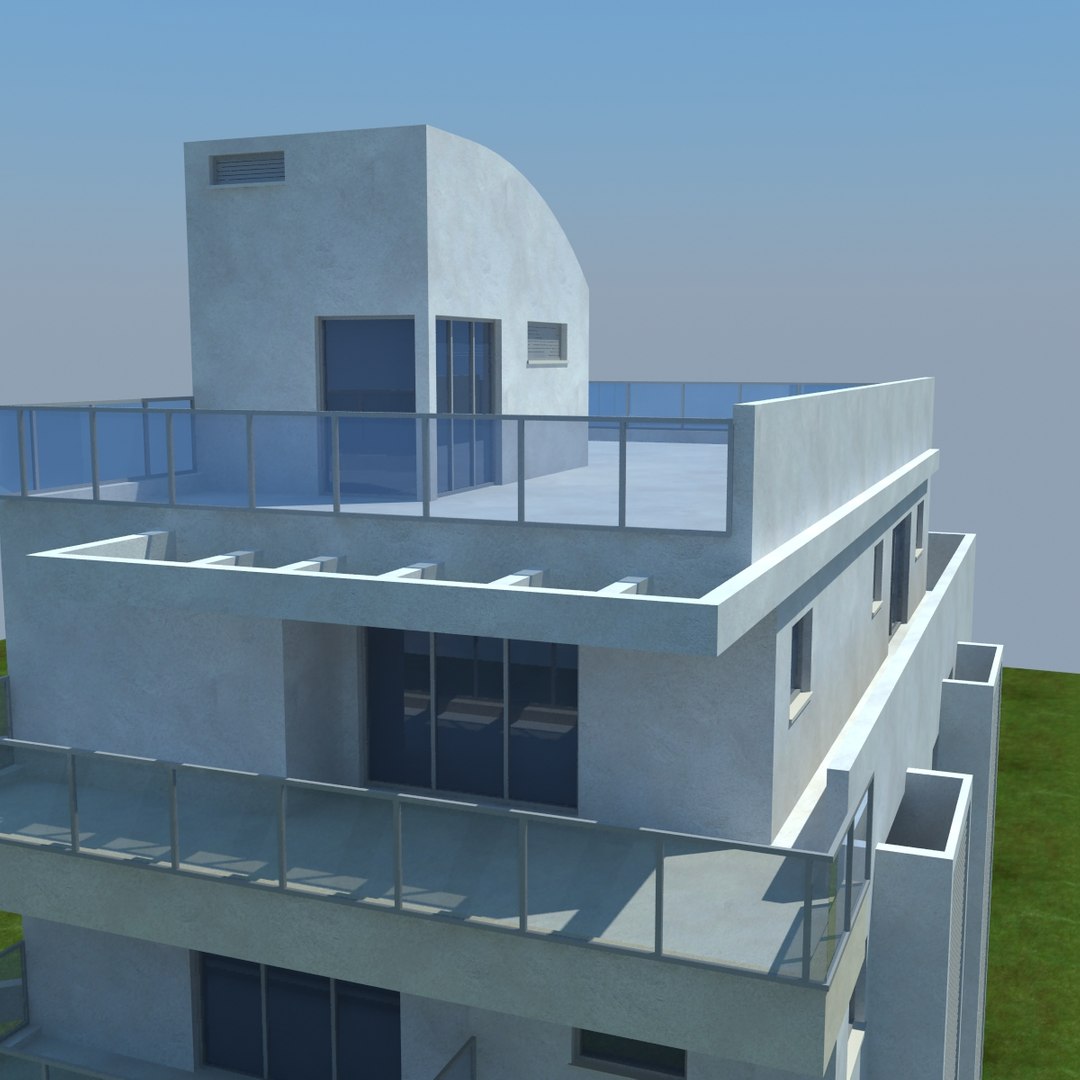 Buildings 2 1 3d Model
