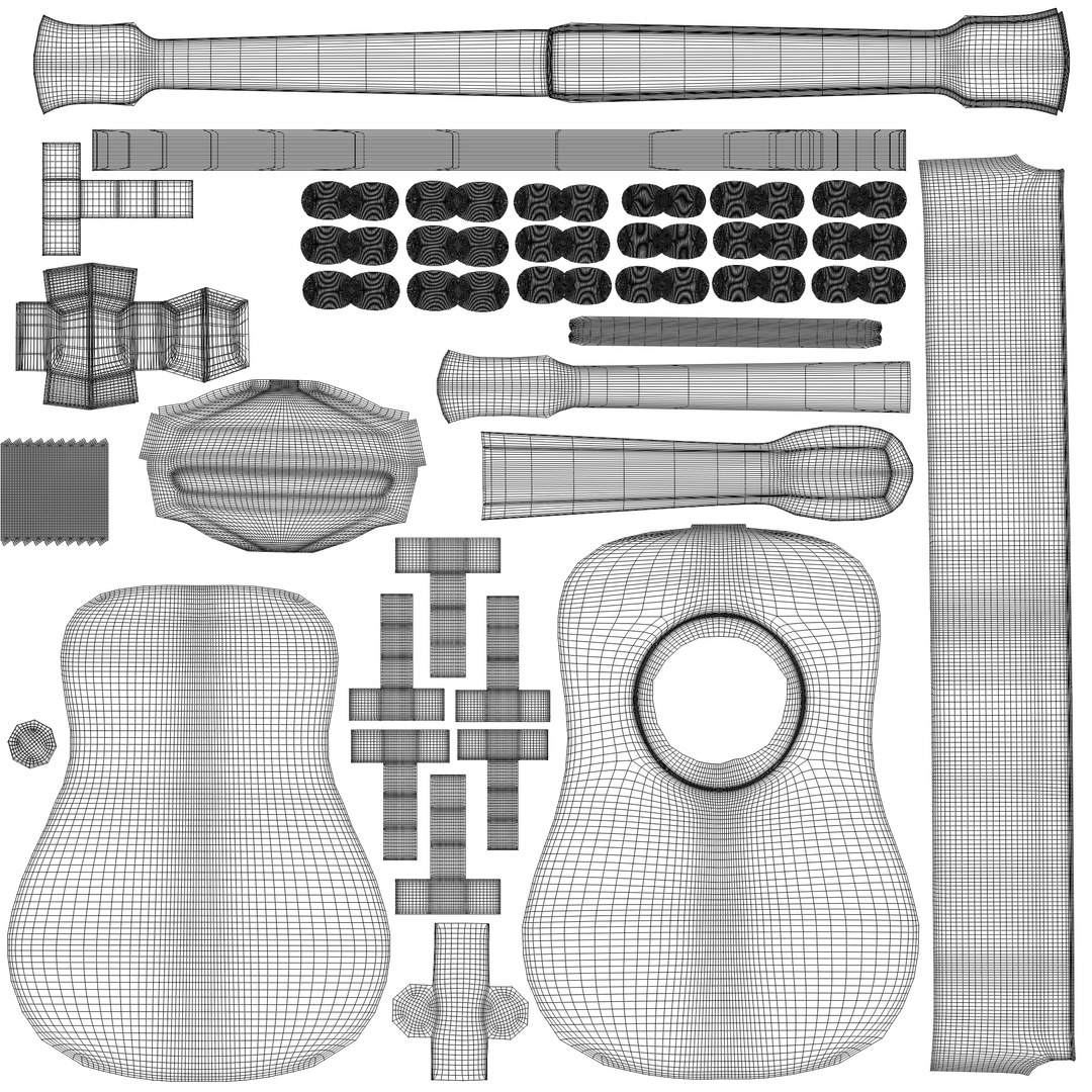 3D Model Musical Instruments Collection Package - TurboSquid 2243125