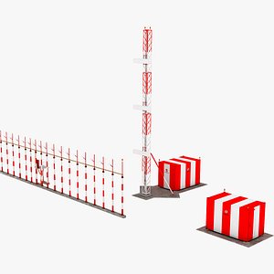 Navigation equipment ILS 3D model