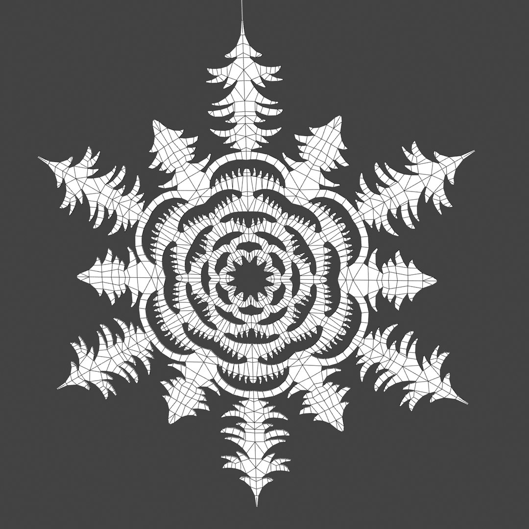 Max Snowflakes Interior Decor