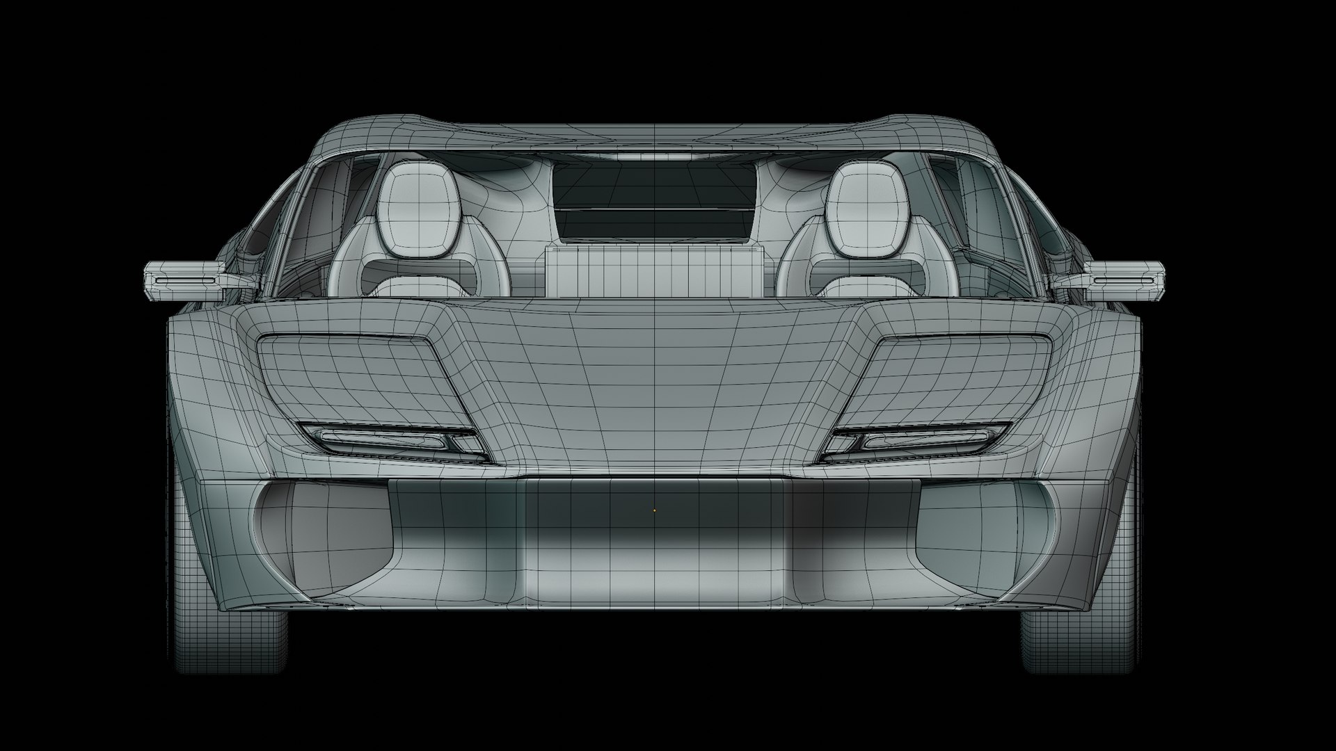 3D Generic Hyper Sport Car - TurboSquid 2212126